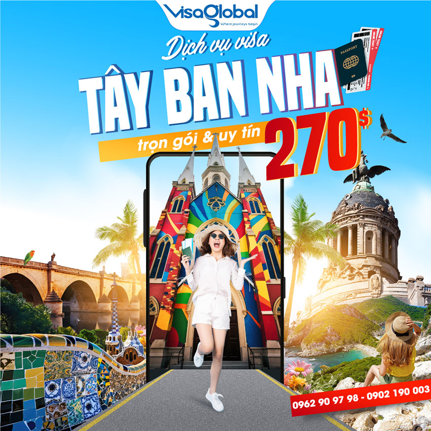 Dịch vụ làm visa Tây Ban Nha uy tín
